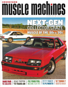 HEMMINGS MUSCLE MACHINES 2020 OCT - TURBO T BUICK,85 SALEENS,79 T/A,78 PLYMOUTH